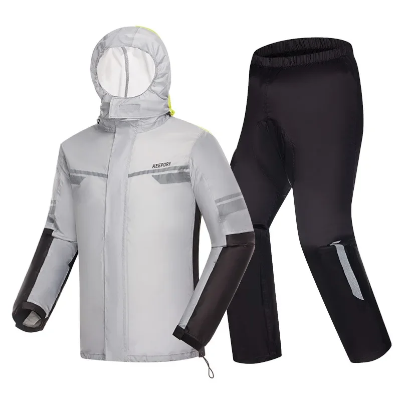 Motorcycle Split Raincoat Rain - مراجعة Motorcycle Rain Suit وسعره