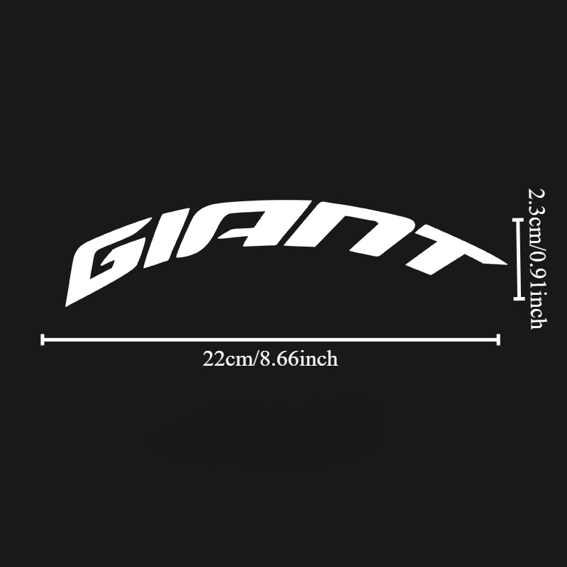 2D Flat Sticker for Giant Moto - مراجعة Motorcycle Gear Exchange وسعره