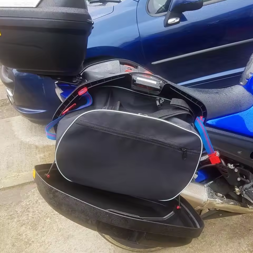 Motorcycle Accessories Saddleb - مراجعة Motorcycle Gear Backpack وسعره
