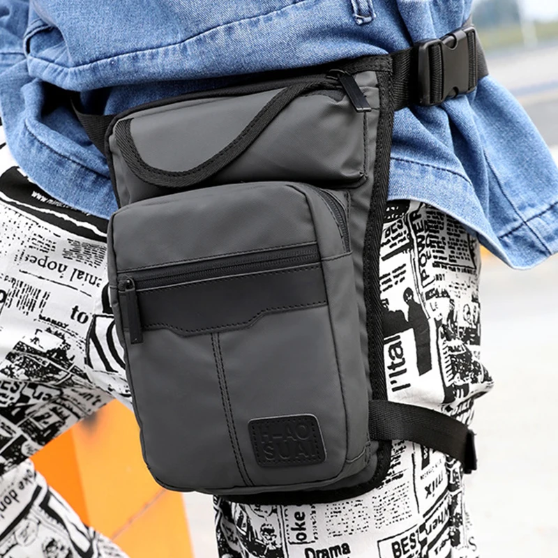 High Quality Nylon Men Drop Le - مراجعة Motorcycle Gear Backpack وسعره