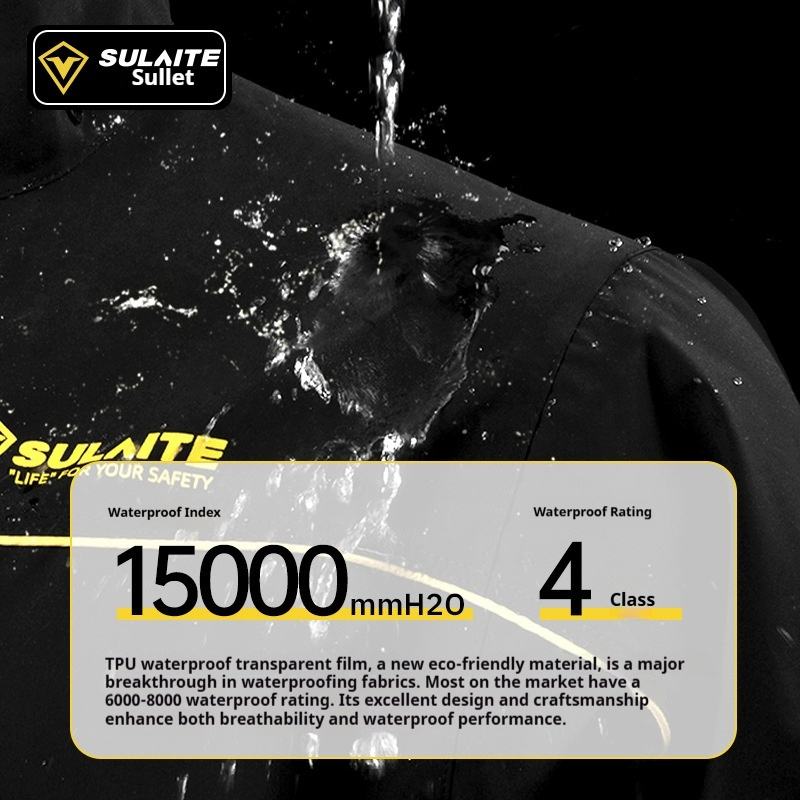 SULAITE Split Motorcycle Rain  - مراجعة Motorcycle Rain Suit وسعره