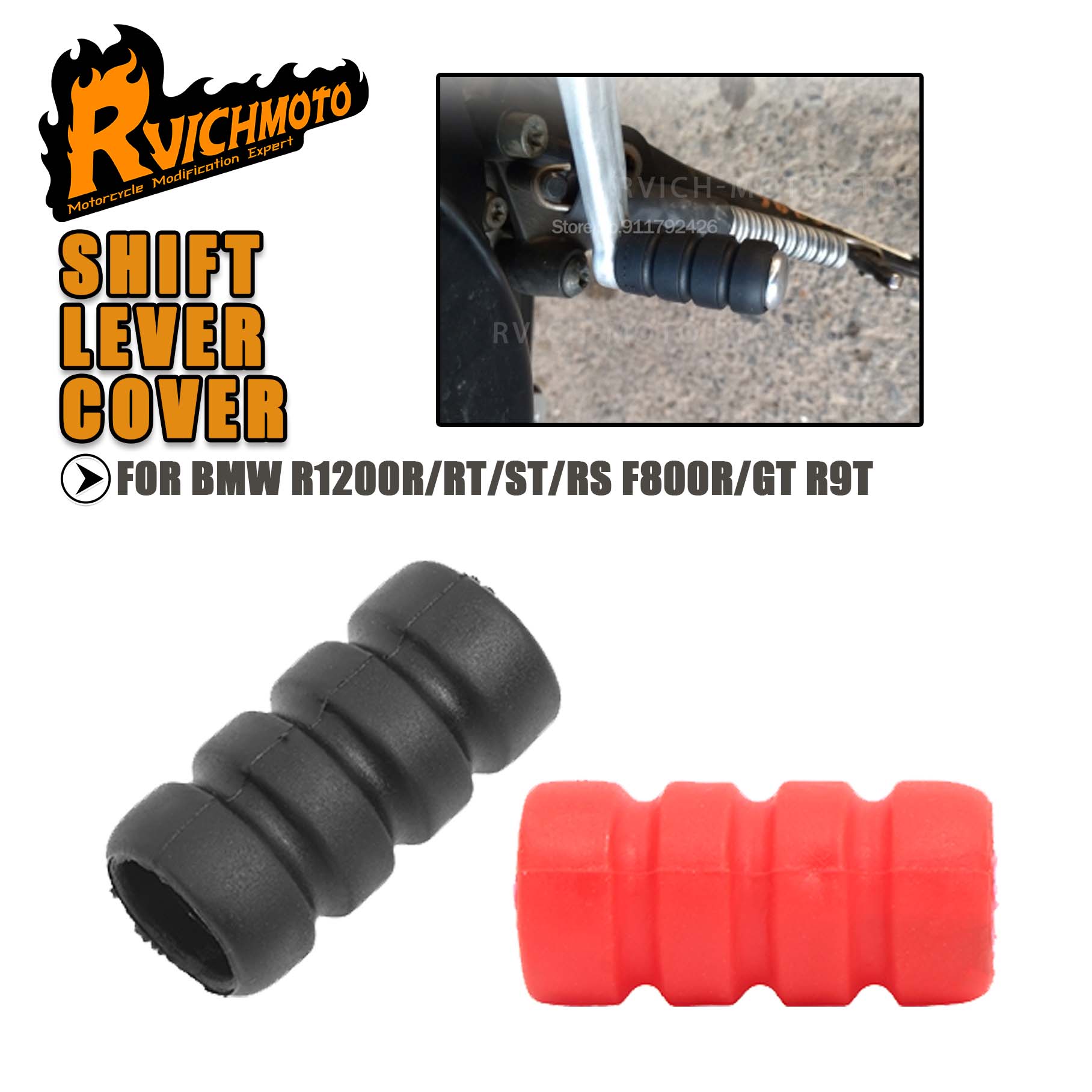 R1200 R RT ST RS Motorcycle Sh - مراجعة Motorcycle Gear Lever Rubber وسعره