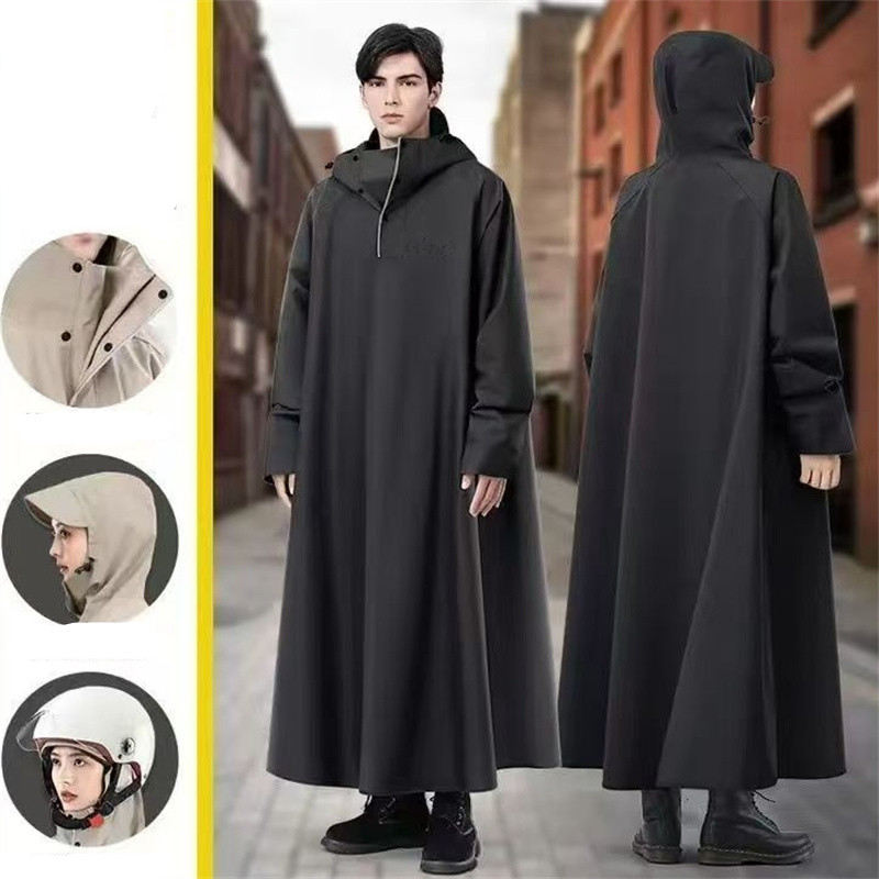 1PC Thicken Adult Waterproof M - مراجعة Motorcycle Rain Suit وسعره