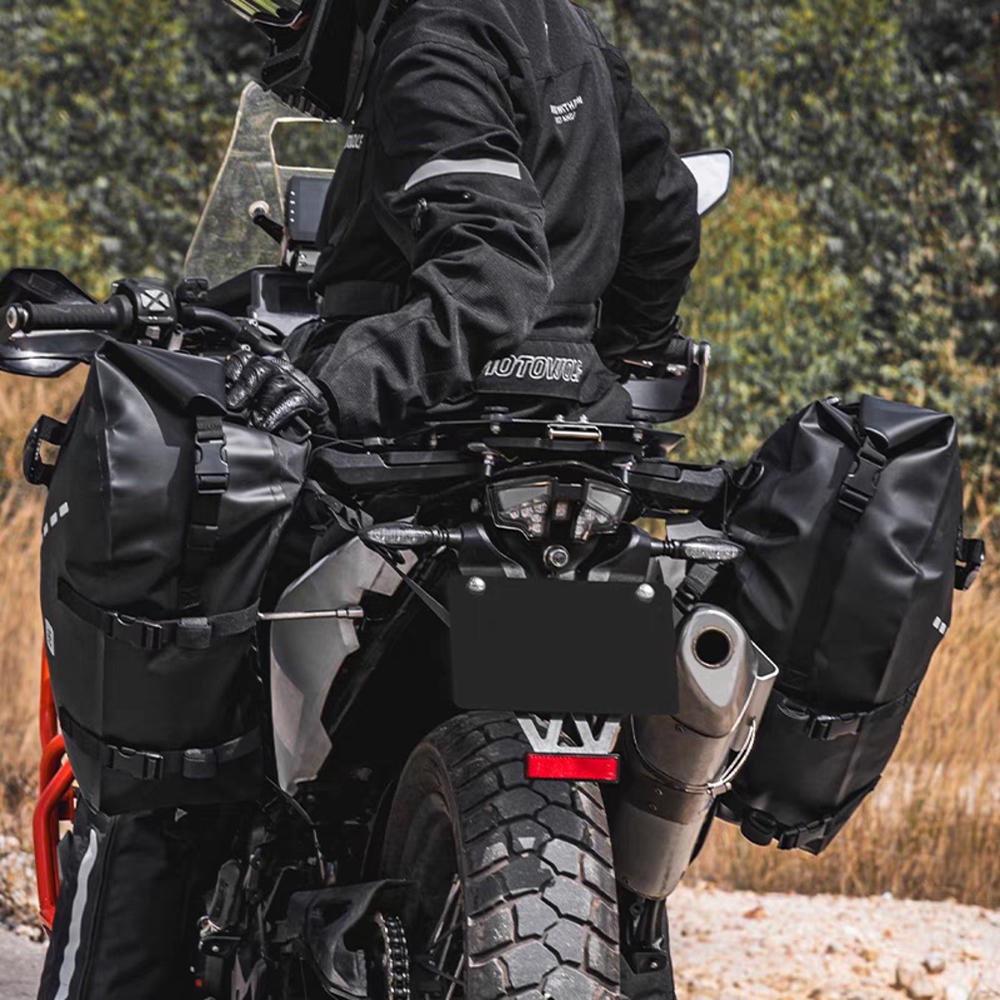 Universal Motorcycle 18/28/48L - مراجعة Motorcycle Gear Backpack وسعره