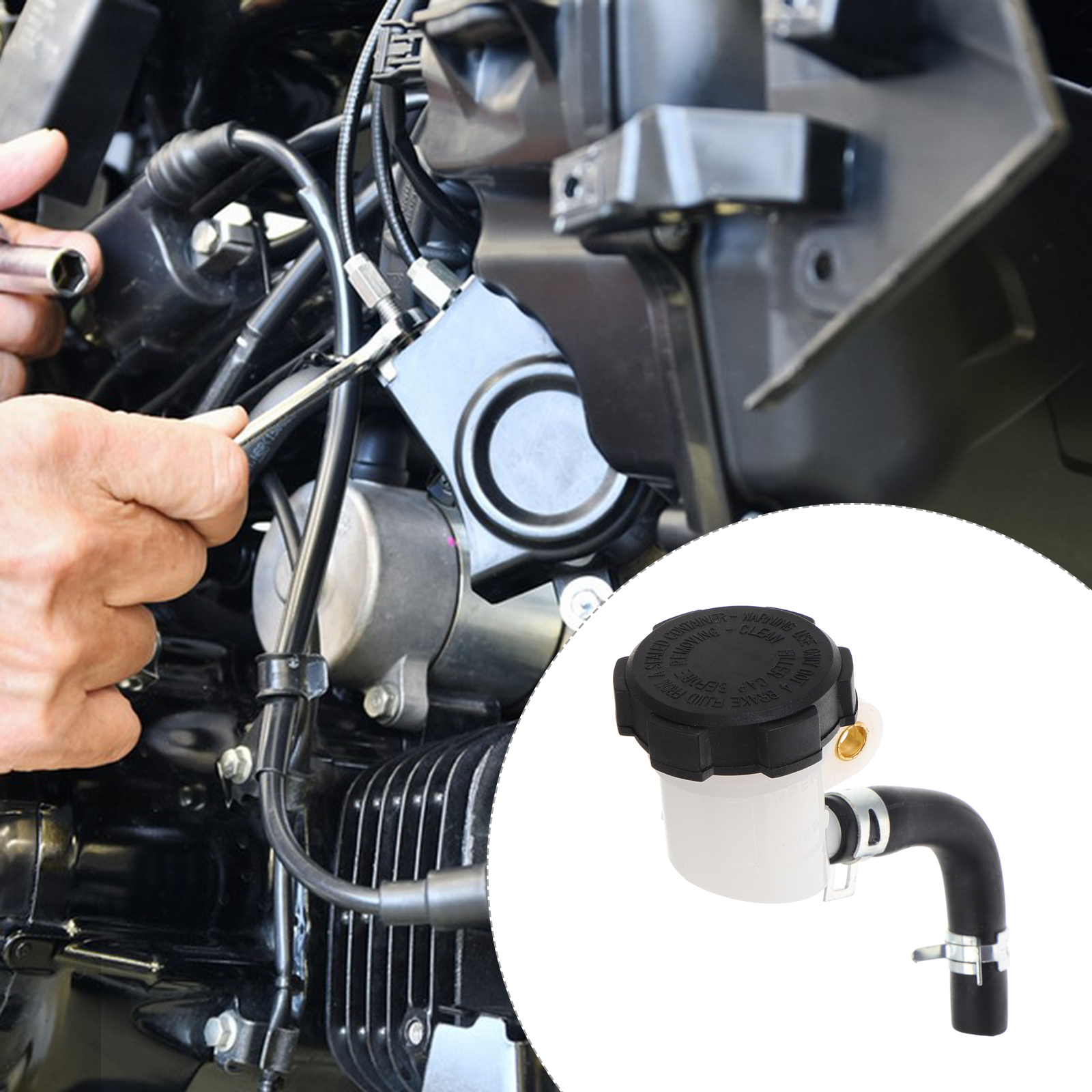 Rear Brake Fluid Reservoir Mot - مراجعة Motorcycle Gear Oil وسعره