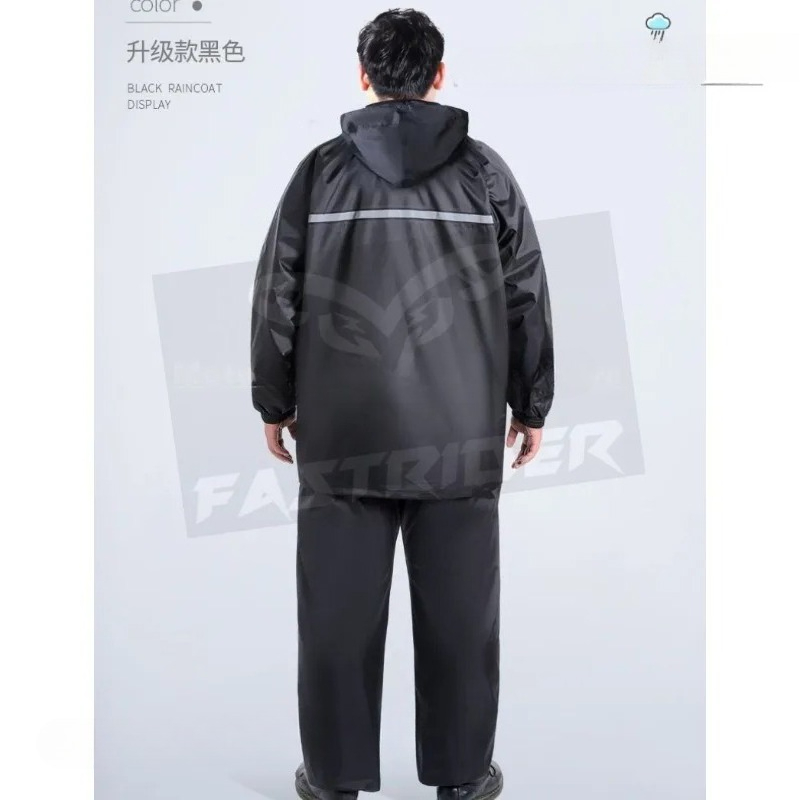 6XL 7XL 8XL Motorcycle Riding  - مراجعة Motorcycle Rain Suit وسعره