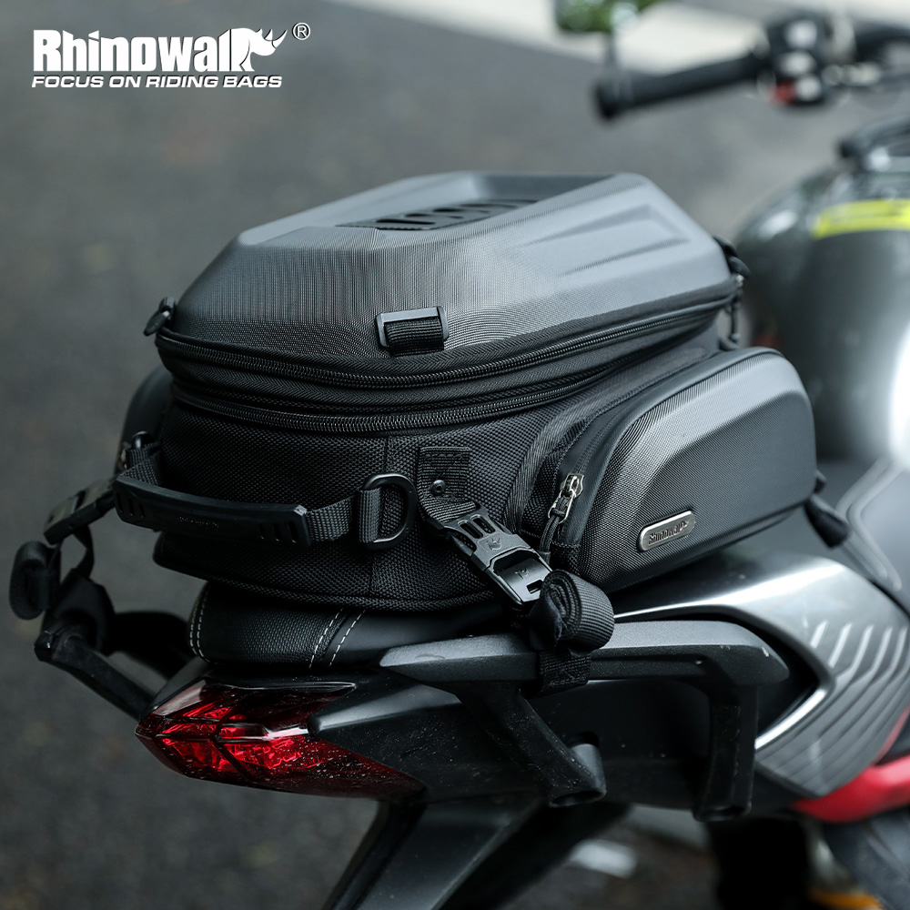 Rhinowalk Motorcycle Tail Bag  - مراجعة Motorcycle Gear Backpack وسعره