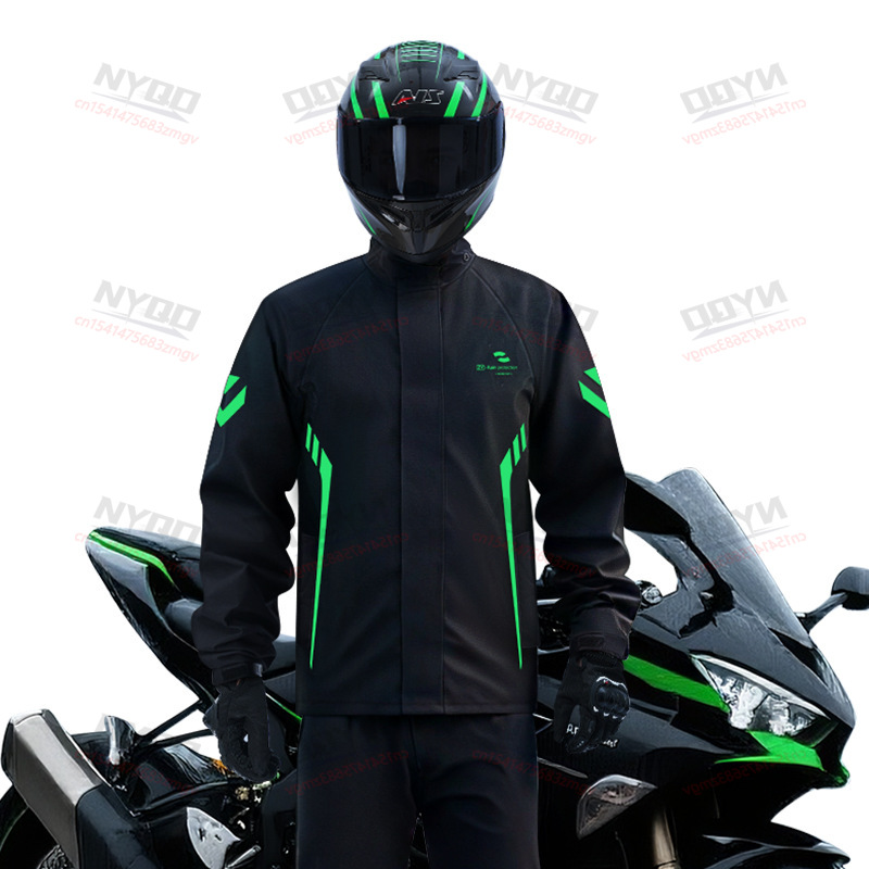 Motorcycle Waterproof Rain Sui - مراجعة Motorcycle Rain Suit وسعره