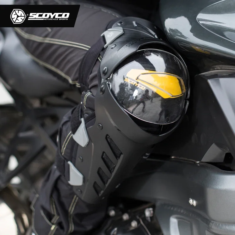 SCOYCO Motorcycle Knee Pads CE - مراجعة Motorcycle Gear Slipping وسعره