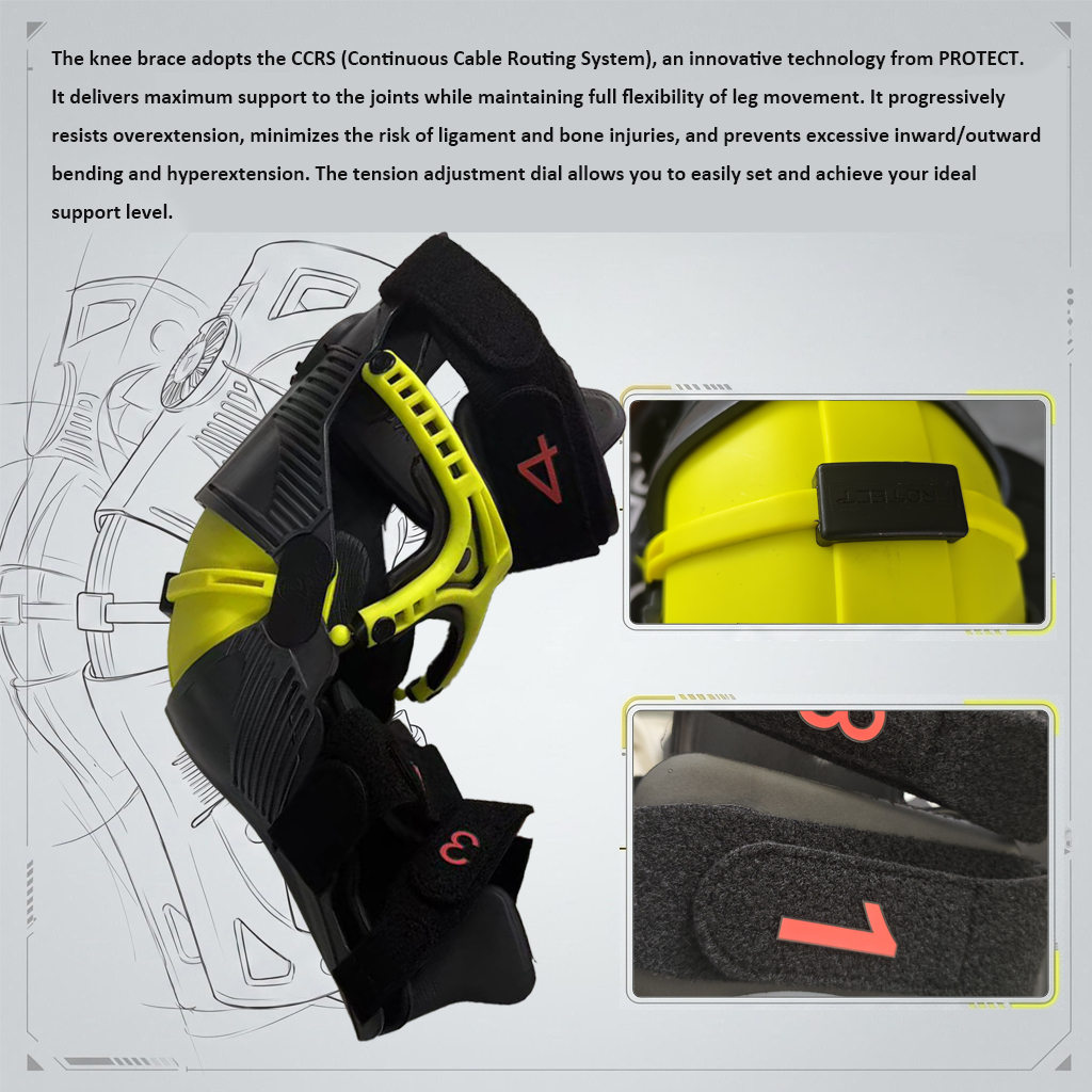 Adjustable Motocross Knee Guar - مراجعة Motorcycle Gear Slipping وسعره