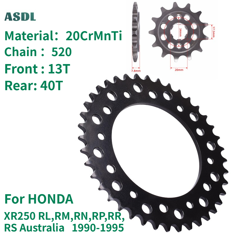 520 13T 40T Motorcycle Front R - مراجعة Motorcycle Gear Australia وسعره