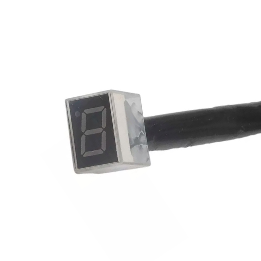 Red Display Color Gear Shift S - مراجعة Motorcycle Gear Indicator Install وسعره