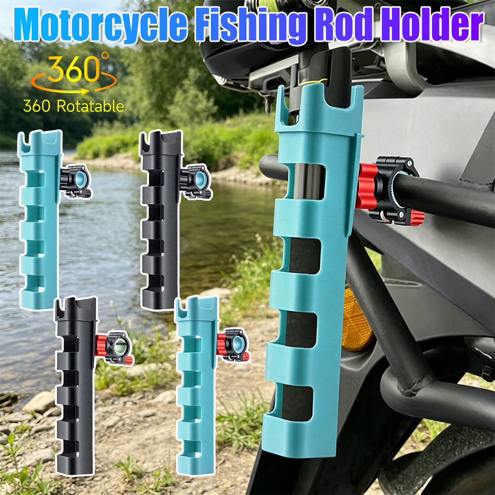 Motorcycle Fishing Rod Holder  - مراجعة Motorcycle Gear Holder وسعره