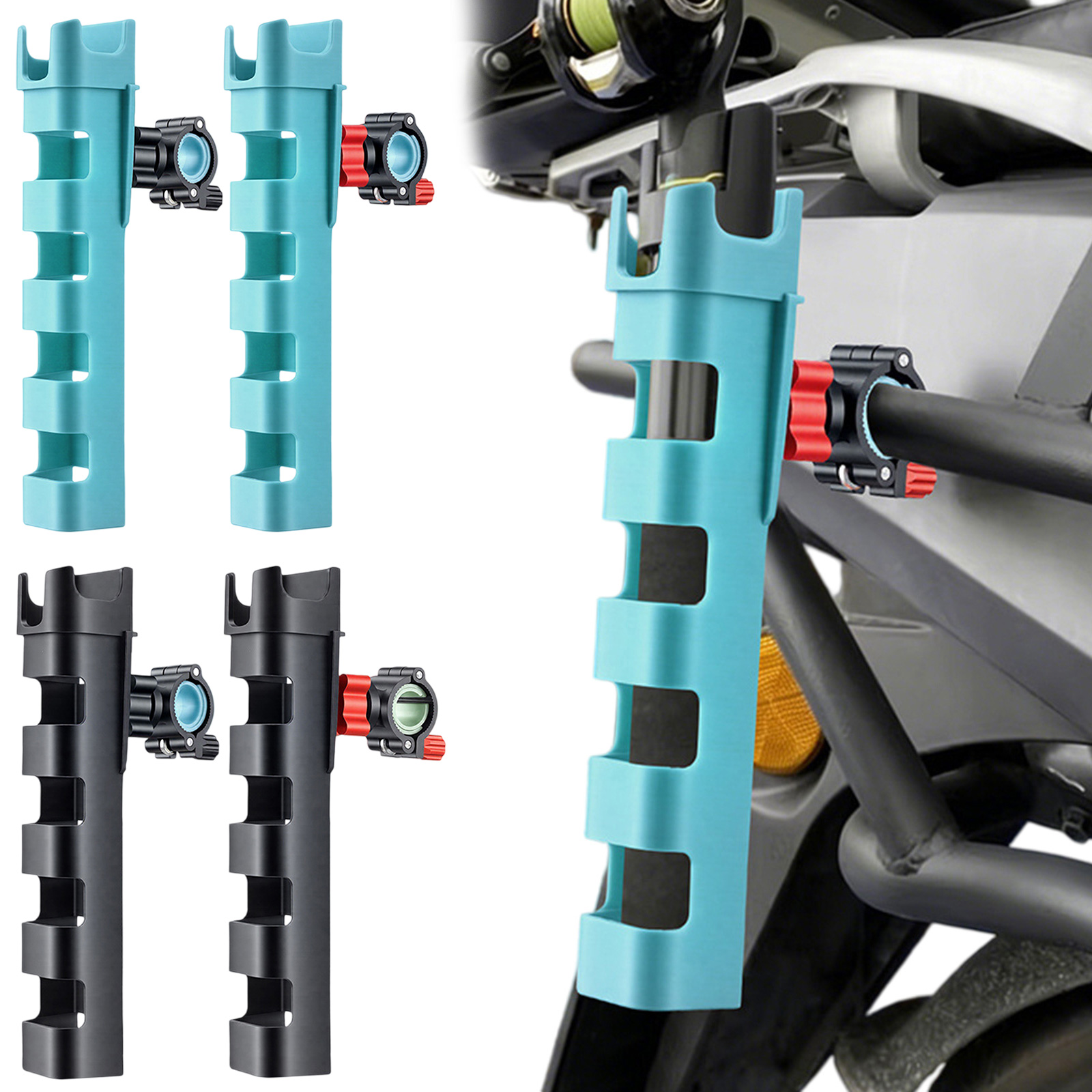 Motorcycle Fishing Rod Holder  - مراجعة Motorcycle Gear Holder وسعره