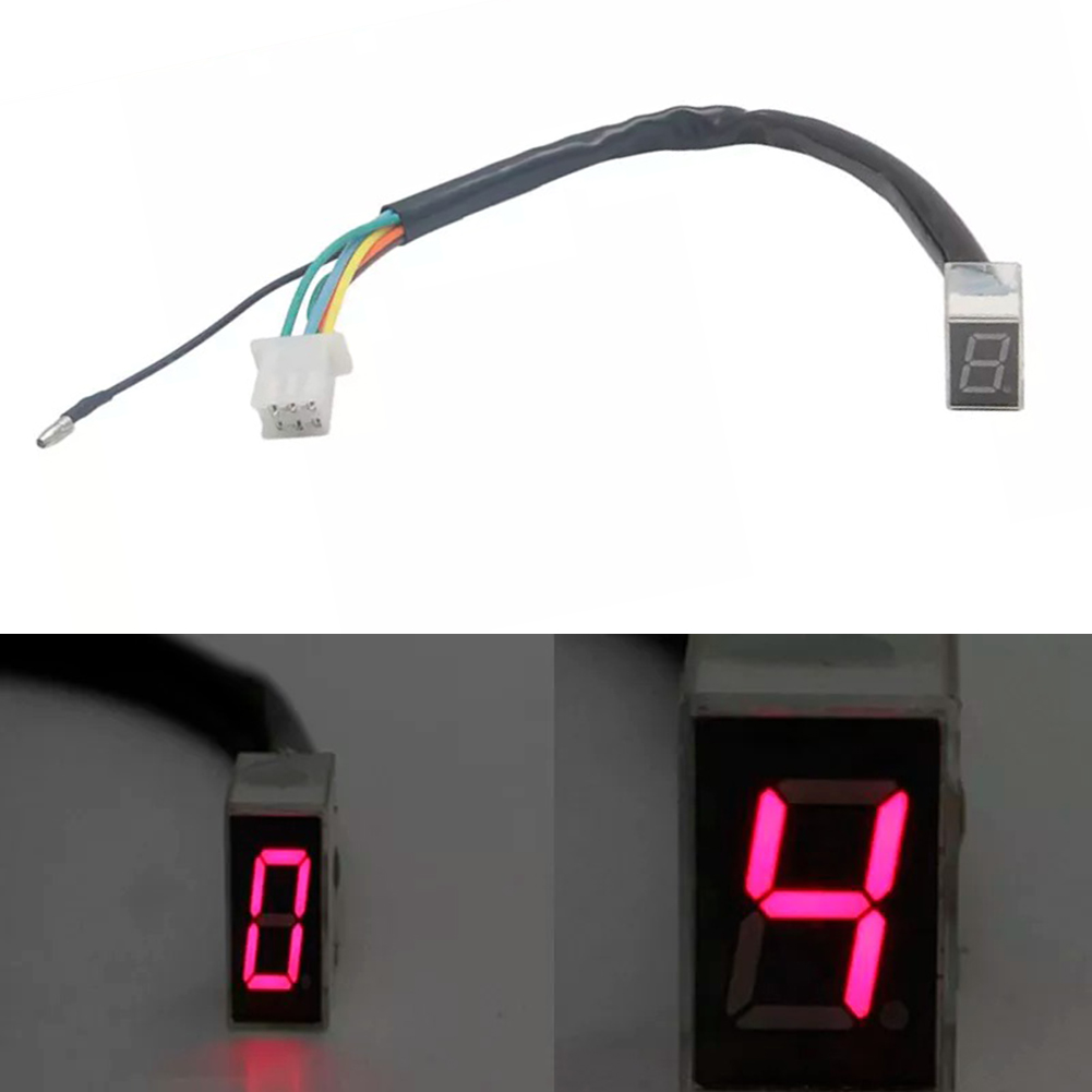 Easy-to-install Motorcycle Acc - مراجعة Motorcycle Gear Indicator Install وسعره