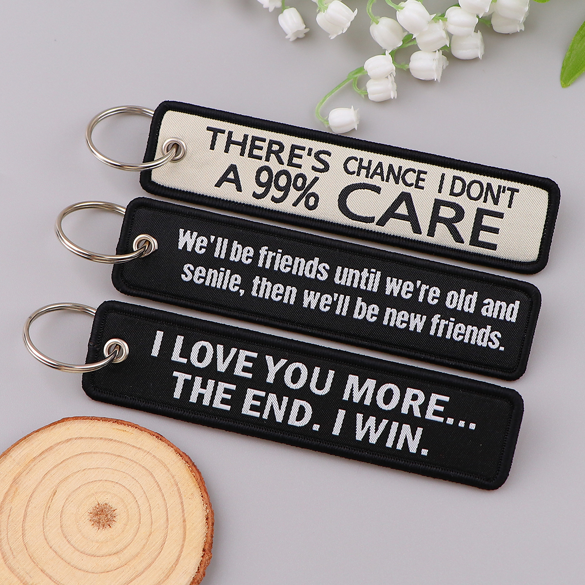 Van Gogh Embroidery Key Fobs K - مراجعة Motorcycle Gear Backpack وسعره