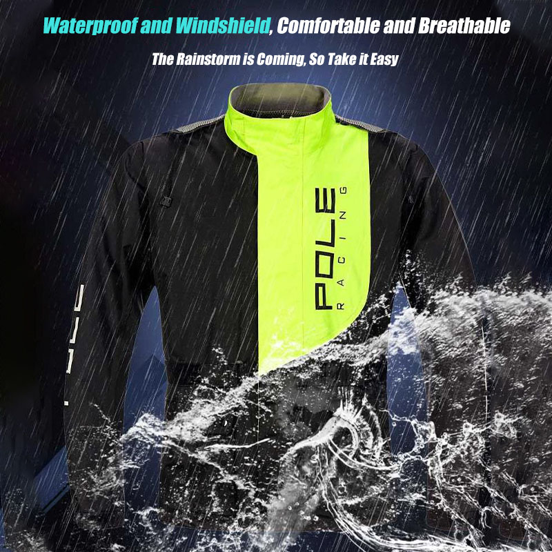 POLE Motorcycle Raincoat Breat - مراجعة Motorcycle Rain Suit وسعره
