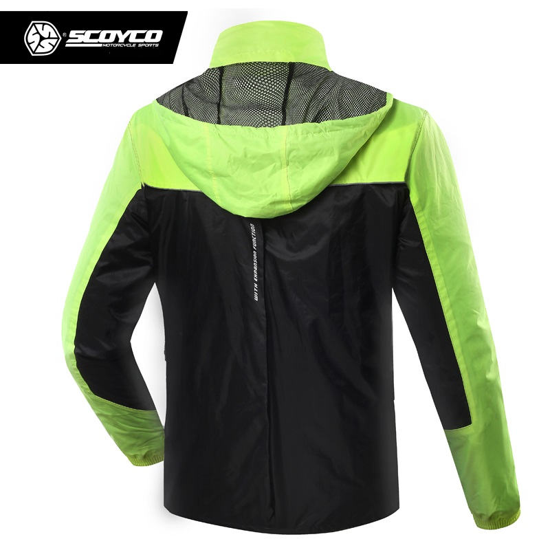 SCOYCO Motorcycle Riding Rainc - مراجعة Motorcycle Rain Suit وسعره