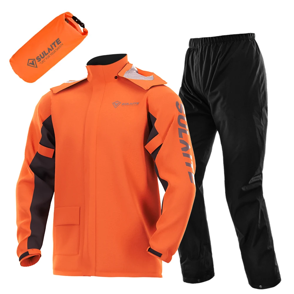 Motorcycle Rain Gear Suit Ligh - مراجعة Motorcycle Rain Suit وسعره