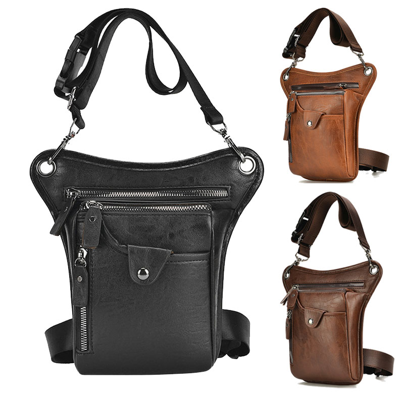 Vintage Men Waist Fanny Pack D - مراجعة Motorcycle Gear Backpack وسعره