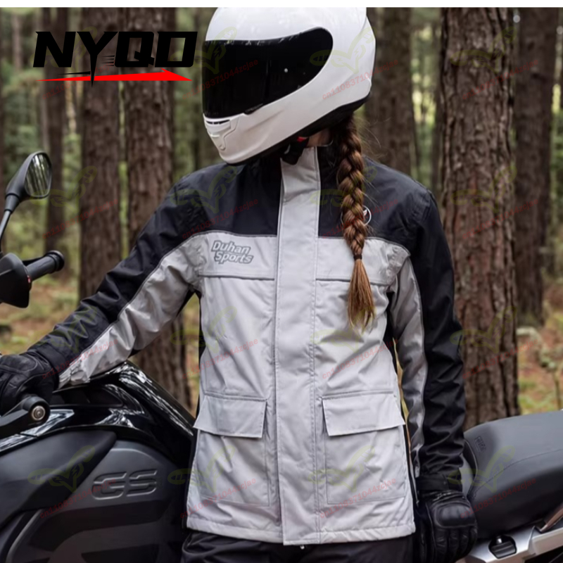 DUHAN Outdoor Motorcycle Rain  - مراجعة Motorcycle Rain Suit وسعره