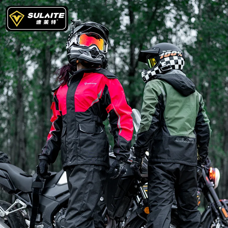 Men Women Waterproof Motorcycl - مراجعة Motorcycle Rain Suit وسعره