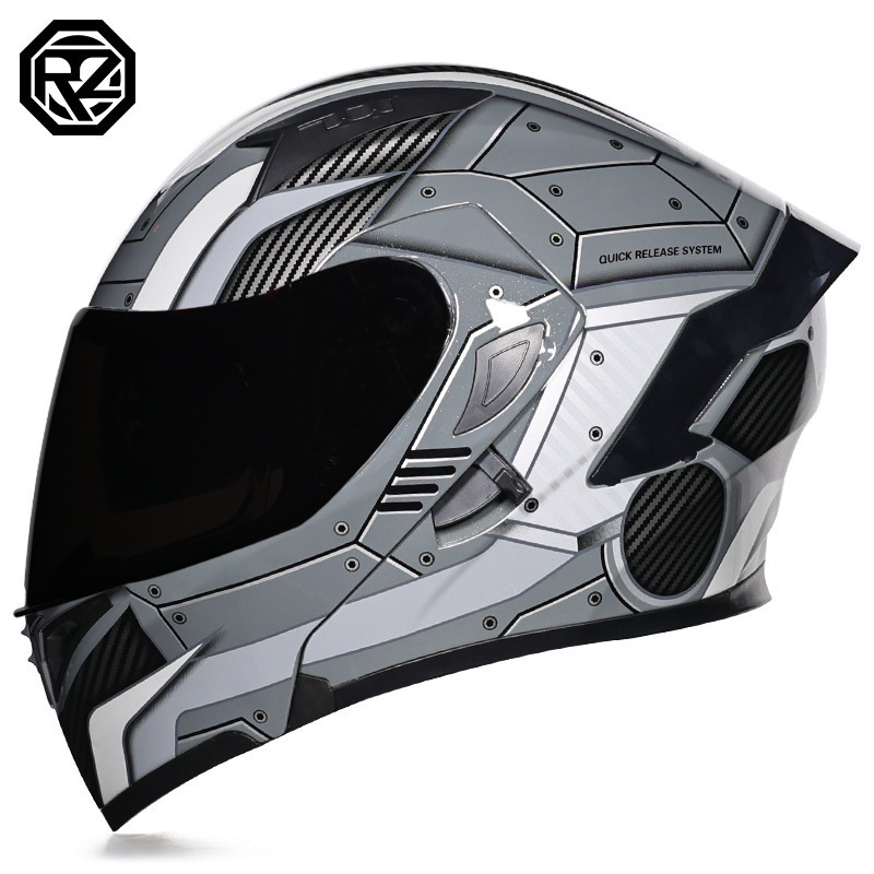 OrzWomen Helmet Double Sun Gea - مراجعة Motorcycle Gear Xl وسعره