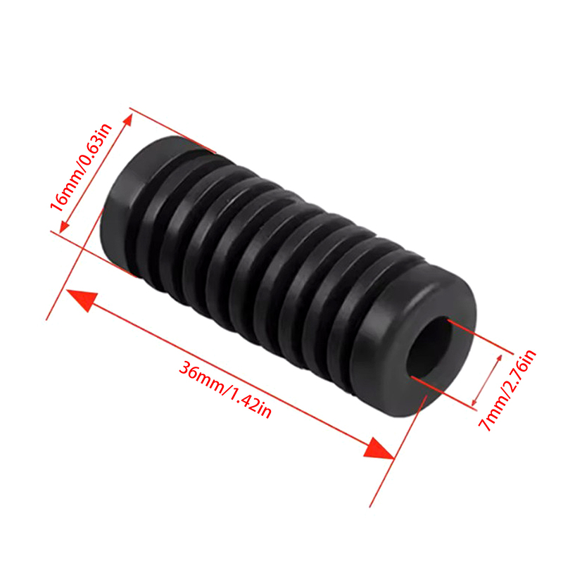 CENJITION 2Pcs Universal Motor - مراجعة Motorcycle Gear Lever Rubber وسعره