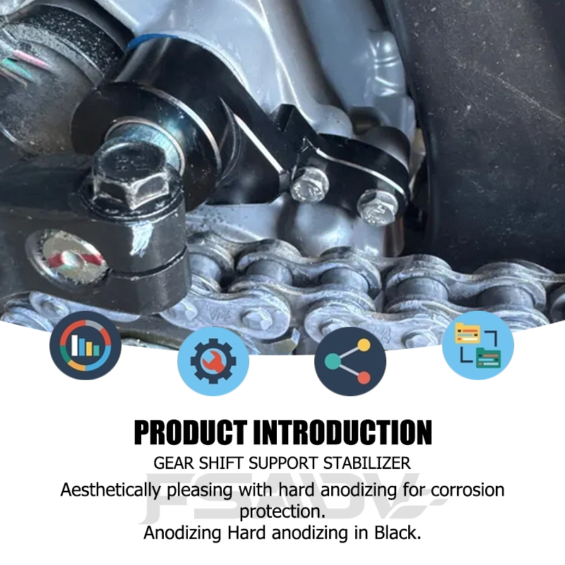 450MT Gear Shift Support Stabi - مراجعة Motorcycle Gear Holder وسعره