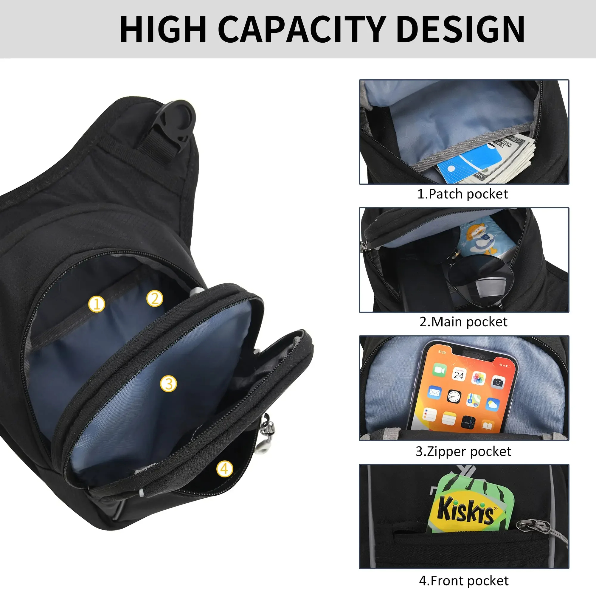 Motorcycle Leg Protector Bag,F - مراجعة Motorcycle Gear Backpack وسعره