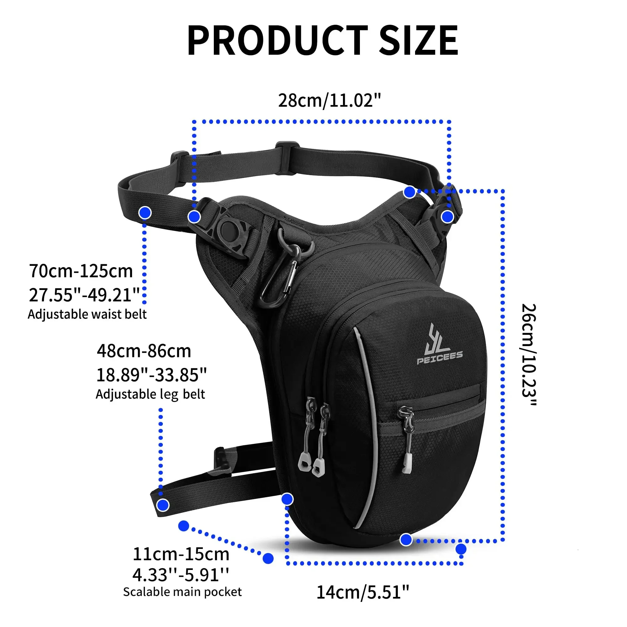 Motorcycle Leg Protector Bag,F - مراجعة Motorcycle Gear Backpack وسعره