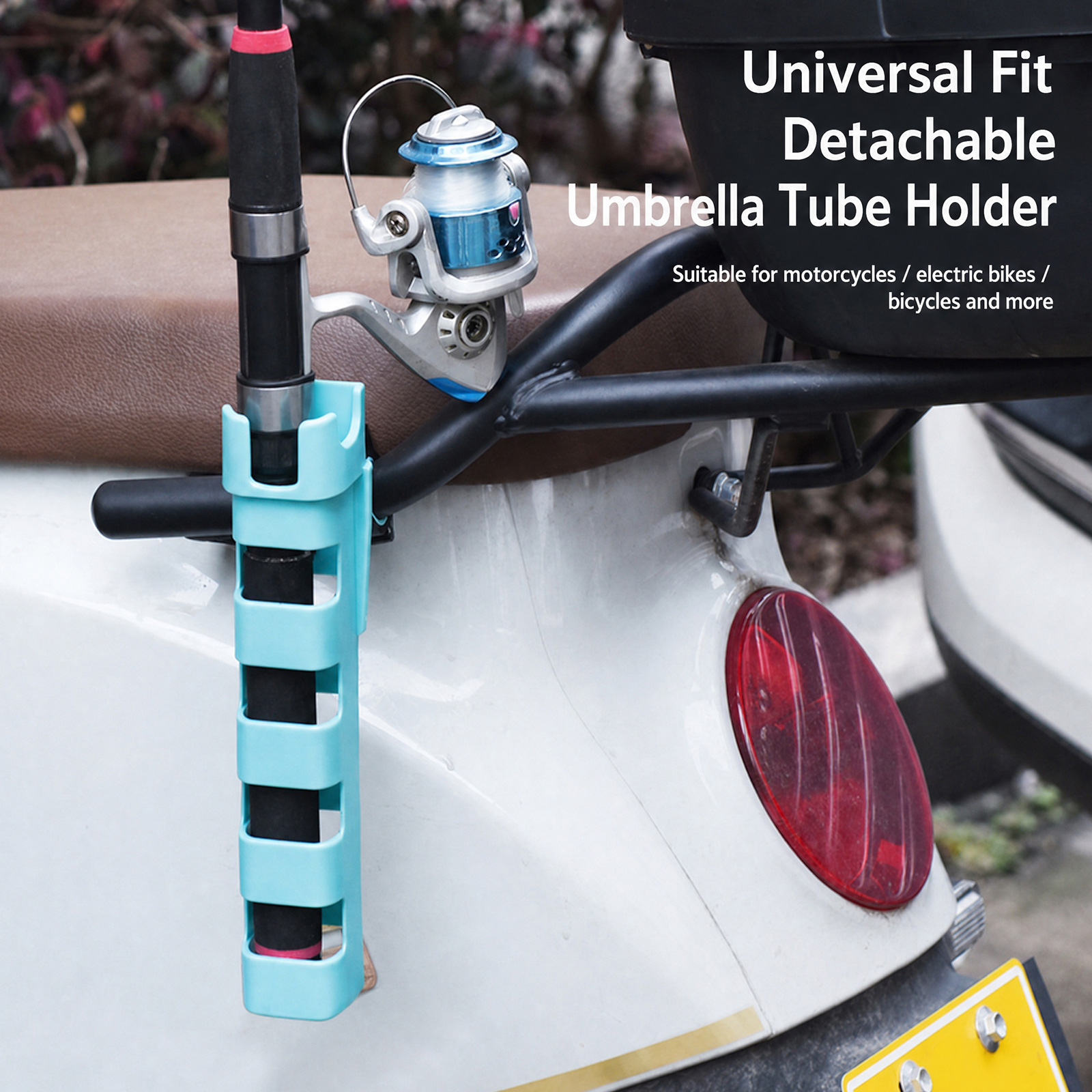 1Pcs 17-24mm Adjustable Rod Ra - مراجعة Motorcycle Gear Holder وسعره